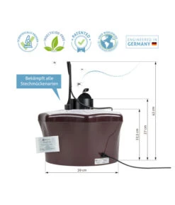 Biogents BG-Mosquitaire CO2 Mückenfalle, 1 Stk. -Geschäft Für Pflanzensamenbedarf 2010650 WE IG 001 BGMosquitaireCO2Mueckenfalle