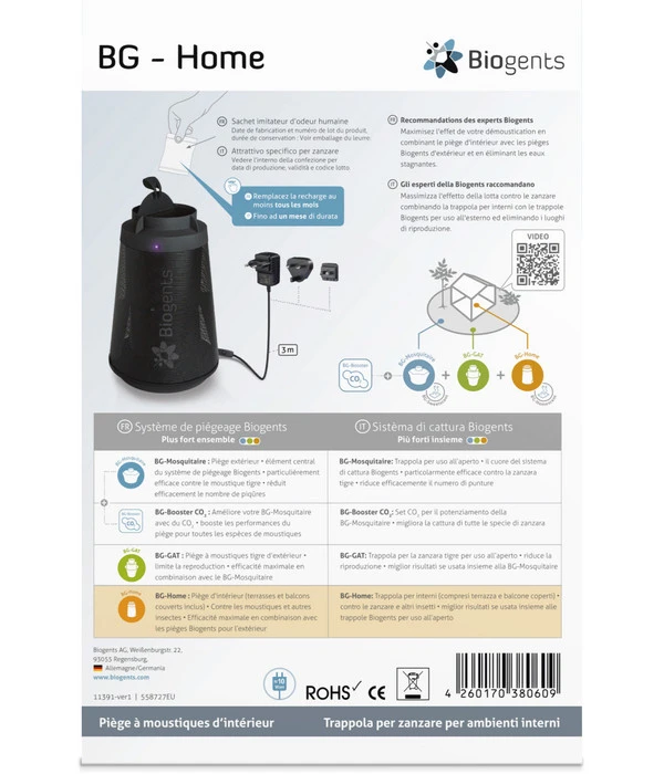 Biogents BG-Home Indoor Mückenfalle, 1 Stk. 6 Biogents BG-Home Indoor Mückenfalle, 1 Stk. – Bild 4