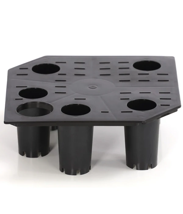 Dehner Kunststoff-Topf Elise, Konisch, Glänzend, Inkl. Bewässerungssystem 10 Dehner Kunststoff-Topf Elise, Konisch, Glänzend, Inkl. Bewässerungssystem – Bild 8