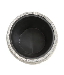 Dehner Polystone-Topf Moskau, Rund, Anthrazit, Ca. Ø45/H73 Cm -Geschäft Für Pflanzensamenbedarf 2775625 WE DE 002 PolystoneTopfanthrazit