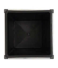 Dehner WPC-Topf Inkl. Kunststoff-Einsatz, Anthrazit -Geschäft Für Pflanzensamenbedarf 3220589 WE DE 001 PolystoneTopfinklKunststoffEinsatzBlumentopf