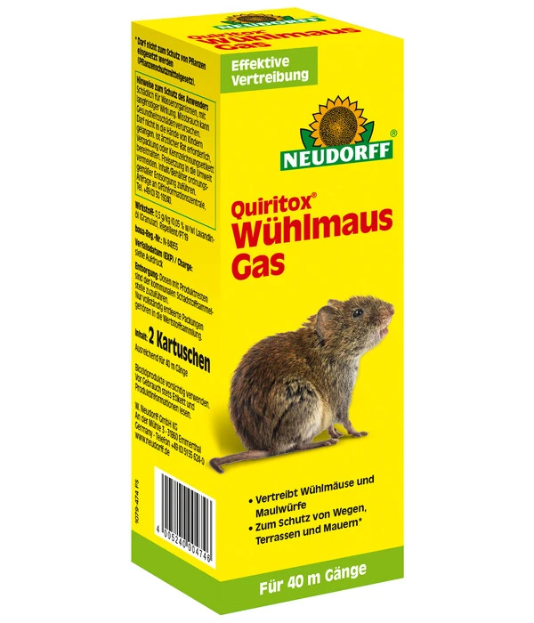 Neudorff Quiritox® Wühlmaus Gas, 2 Kartuschen 3 Neudorff Quiritox® Wühlmaus Gas, 2 Kartuschen