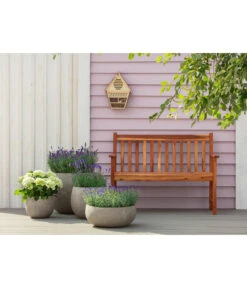 Dehner Leichtbeton-Topf Balloon Stone, Grau -Geschäft Für Pflanzensamenbedarf 4058046 4058087 4057972 WE MO 005 DehnerLeichtbetonTopfPflanztopfPflanzvase 1