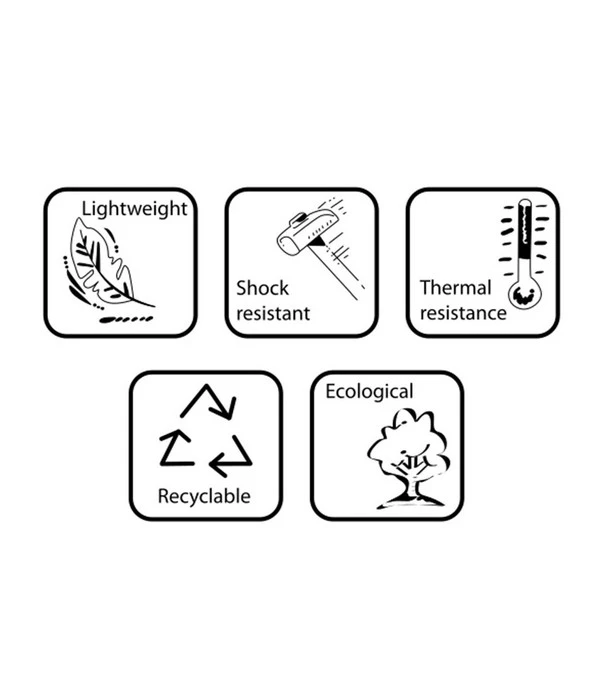 Farmet Kunststoff-Topf-Set Hydrus, Quadratisch, Grau, 2-teilig 6 Farmet Kunststoff-Topf-Set Hydrus, Quadratisch, Grau, 2-teilig – Bild 4