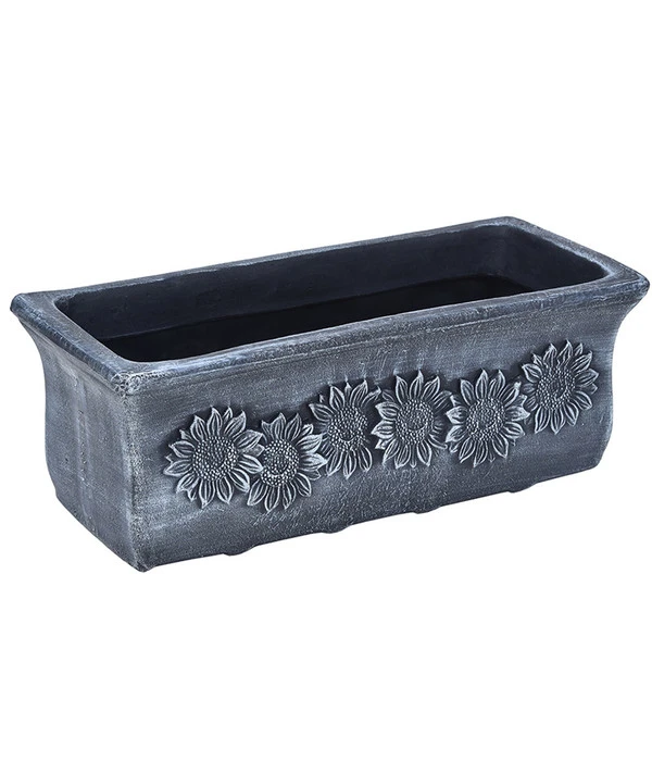 Roto Kunststoff-Pflanzkasten Planika, Rechteckig, Dunkelgrau, Ca. B49,5/H18,5/T20,5 Cm 3 Roto Kunststoff-Pflanzkasten Planika, Rechteckig, Dunkelgrau, Ca. B49,5/H18,5/T20,5 Cm