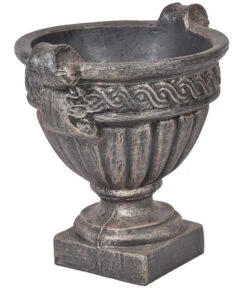Roto Kunststoff-Pflanztopf Vase S, Bronze, Ca. Ø37/H39,5 Cm