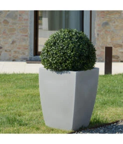 Farmet Kunststoff-Topf-Set Hydrus, Quadratisch, Grau, 2-teilig 10 Farmet Kunststoff-Topf-Set Hydrus, Quadratisch, Grau, 2-teilig -Geschäft Für Pflanzensamenbedarf 4182309 WE DE 002 HYDRUSQuadratischerPflanzkuebel36x36x50cmhochSTEINBEIGE