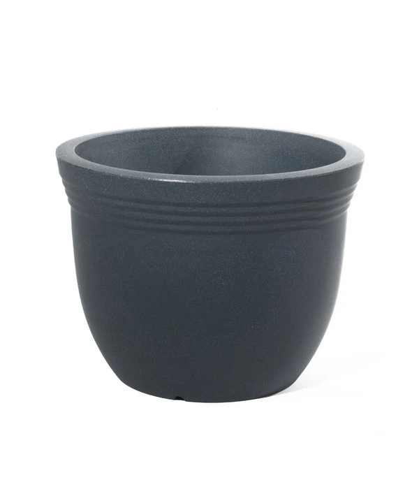 Farmet Kunststoff-Pflanzkübel Eos, Ca. ø 40/H29 Cm, Dunkelanthrazit 3 Farmet Kunststoff-Pflanzkübel Eos, Ca. ø 40/H29 Cm, Dunkelanthrazit