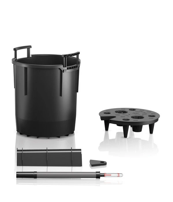 Dehner Keramik-Vase Lissabon Mit LECHUZA® Bewässerungssystem, Konisch 4 Dehner Keramik-Vase Lissabon Mit LECHUZA® Bewässerungssystem, Konisch – Bild 2