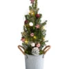 Geschmückter Weihnachtsbaum 'Linus', Mit Lichterkette, Ca. H50 Cm -Geschäft Für Pflanzensamenbedarf 6202105 WE FS 001 WeihnachtsbaeumchenLinusBerry16cmLED