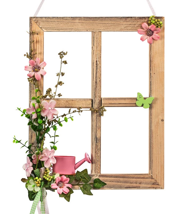 Dehner Deko-Fenster Mit Gießkanne, Ca. B27/H35/T3 Cm 3 Dehner Deko-Fenster Mit Gießkanne, Ca. B27/H35/T3 Cm