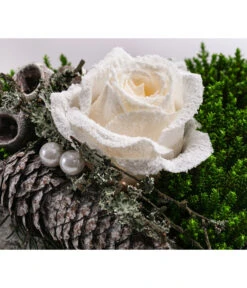 Grabgesteck Stille, Oval, Ca. B50/H50/T25 Cm -Geschäft Für Pflanzensamenbedarf 6462964 WE DE 001 SerieStillePremiumAllerheiligen2023