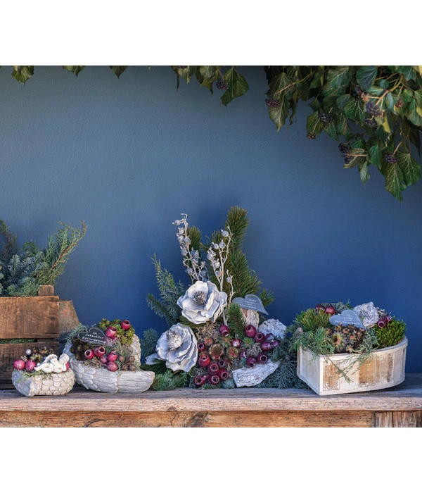 Grabgesteck In Erinnerung, Herzförmig, Ca. B35/H20/T30 Cm 4 Grabgesteck In Erinnerung, Herzförmig, Ca. B35/H20/T30 Cm – Bild 2