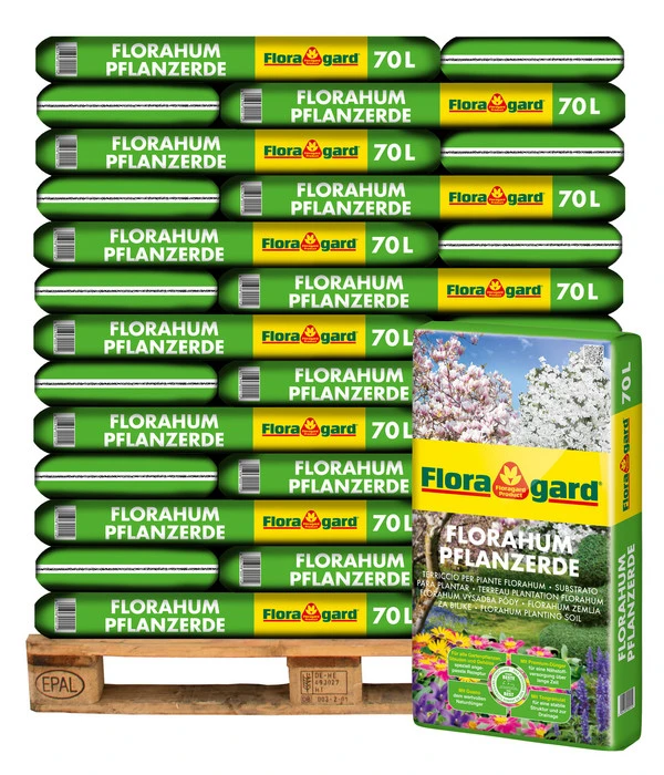 Floragard Florahum Pflanzerde, 36 X 70 L 3 Floragard Florahum Pflanzerde, 36 X 70 L