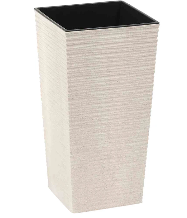 Siena Garden Kunststoff-Topf-Set ECO Nizza, Konisch, Ca. B30/H57/T30 Cm 3 Siena Garden Kunststoff-Topf-Set ECO Nizza, Konisch, Ca. B30/H57/T30 Cm