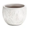 Dehner Keramik-Topf Leaf -Geschäft Für Pflanzensamenbedarf 6703359 6703375 6703367 WE FS 001 KeramikPflanztopfLeaf