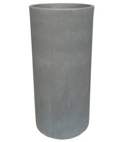 Vasar Kunststoff-Pflanztopf City, Ø33/H69 Cm, Grau
