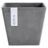 Ecopots Kunststoff-Topf Rotterdam, Quadratisch 1 Ecopots Kunststoff-Topf Rotterdam, Quadratisch -Geschäft Für Pflanzensamenbedarf 6850531 6850564 6850580 6850622 WE FS 001 EcopotsKunststoffTopfRotterdamquadratischgrau