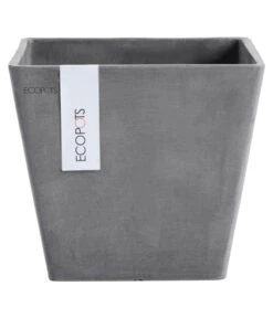 Ecopots Kunststoff-Topf Rotterdam, Quadratisch