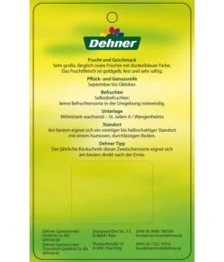 Zwetschge 'Haganta' -Geschäft Für Pflanzensamenbedarf 7662257 ZwetscheHaganta Etikett 2