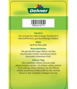 Kaiserkrone -Geschäft Für Pflanzensamenbedarf 8664674 KaiserkroneLutea Etikett 02