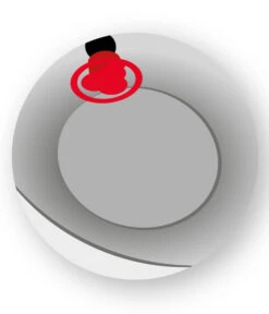 Scheurich Kunststoff-Topf Flow, Oval 17 Scheurich Kunststoff-Topf Flow, Oval -Geschäft Für Pflanzensamenbedarf WE DE 009 ScheurichBodenlochFlow