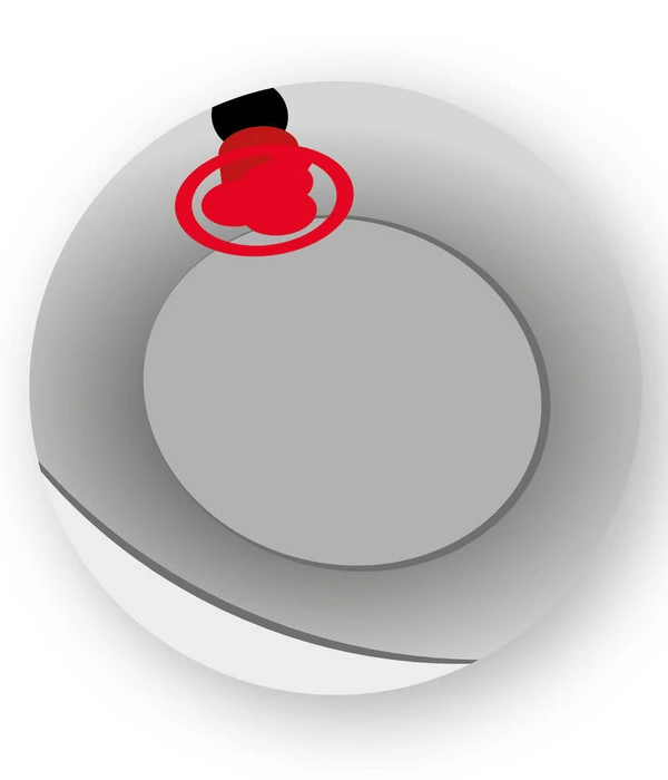 Scheurich Kunststoff-Topf Flow, Oval 8 Scheurich Kunststoff-Topf Flow, Oval – Bild 6